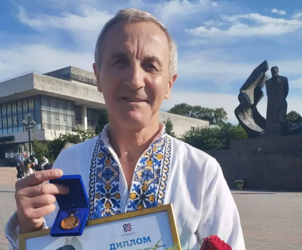 Херсонський поет Василь Загороднюк відзначений премією імені Івана Франка