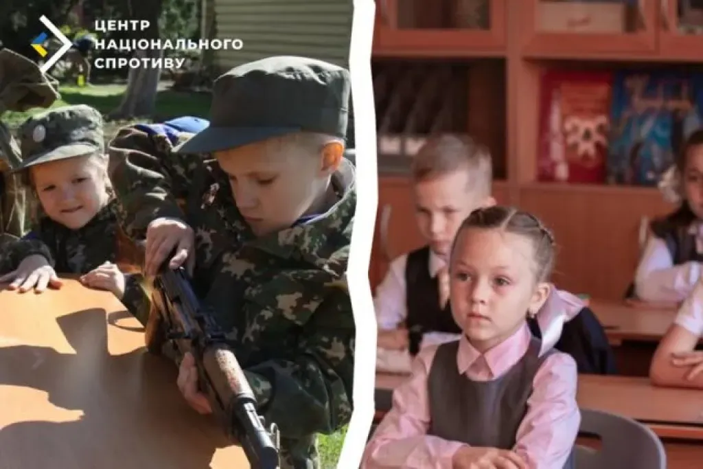 Росія перетворює школи на окупованих територіях на майданчики для військової підготовки