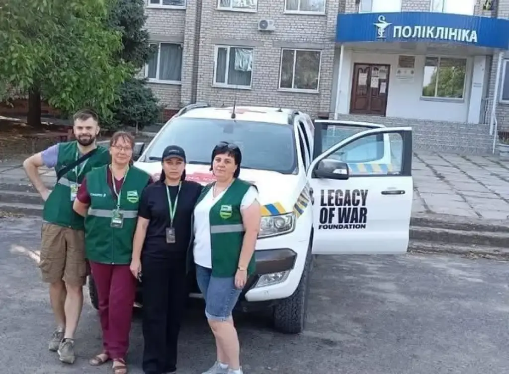 Мобільна медична бригада надала допомогу жителям Великої Олександрівки