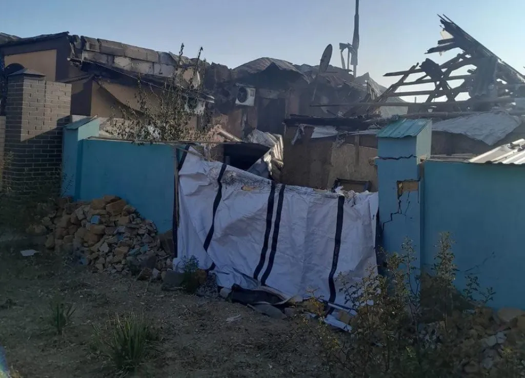 У Білозерці зафіксували руйнування після нічного обстрілу