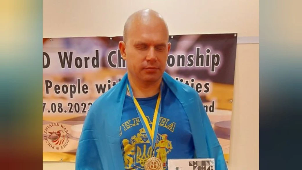 Херсонський шашкіст Юрій Ніценко знову серед призерів чемпіонату світу з “шашок-100”