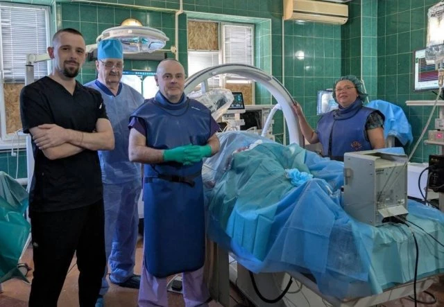 У Херсонській обласній лікарні вперше під час війни провели складну операцію на серці