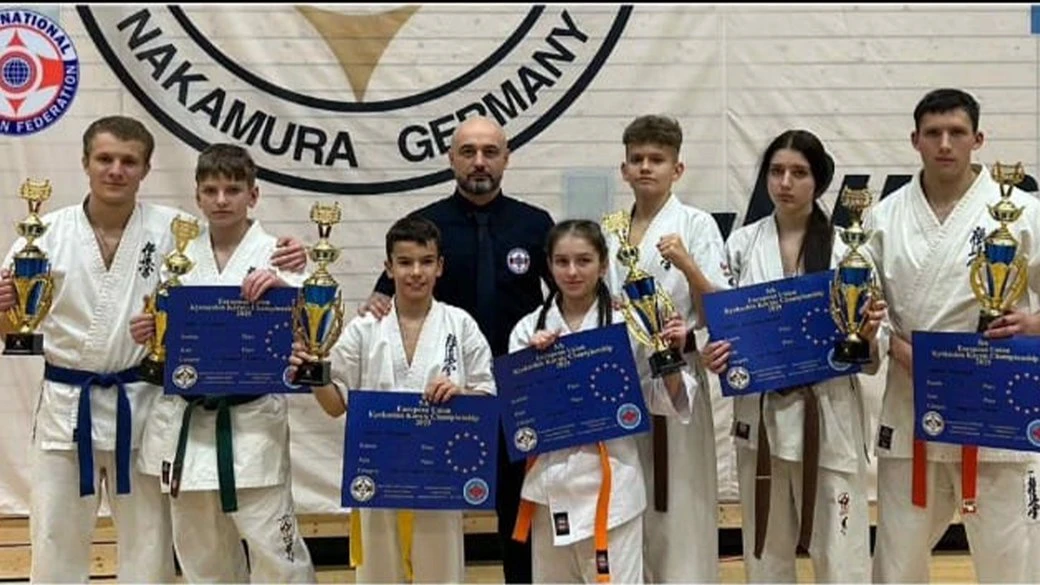 Четверо херсонських спортсменів вибороли медалі на чемпіонаті Європи з кіокушин будо карате
