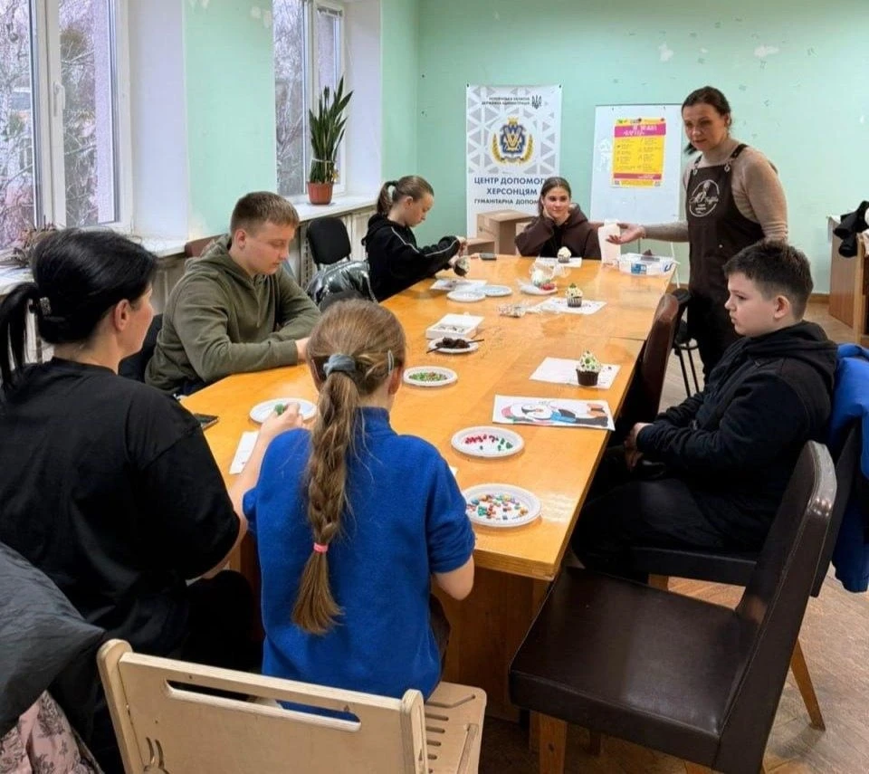 Вінниця прийняла дітей з Херсонщини на святковому майстер-класі