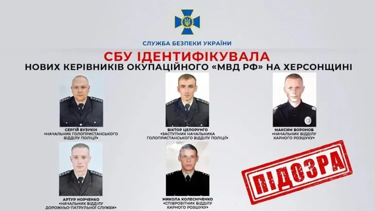 Колишніх поліцейських із Голої Пристані засудили в рф за розбій та зловживання владою