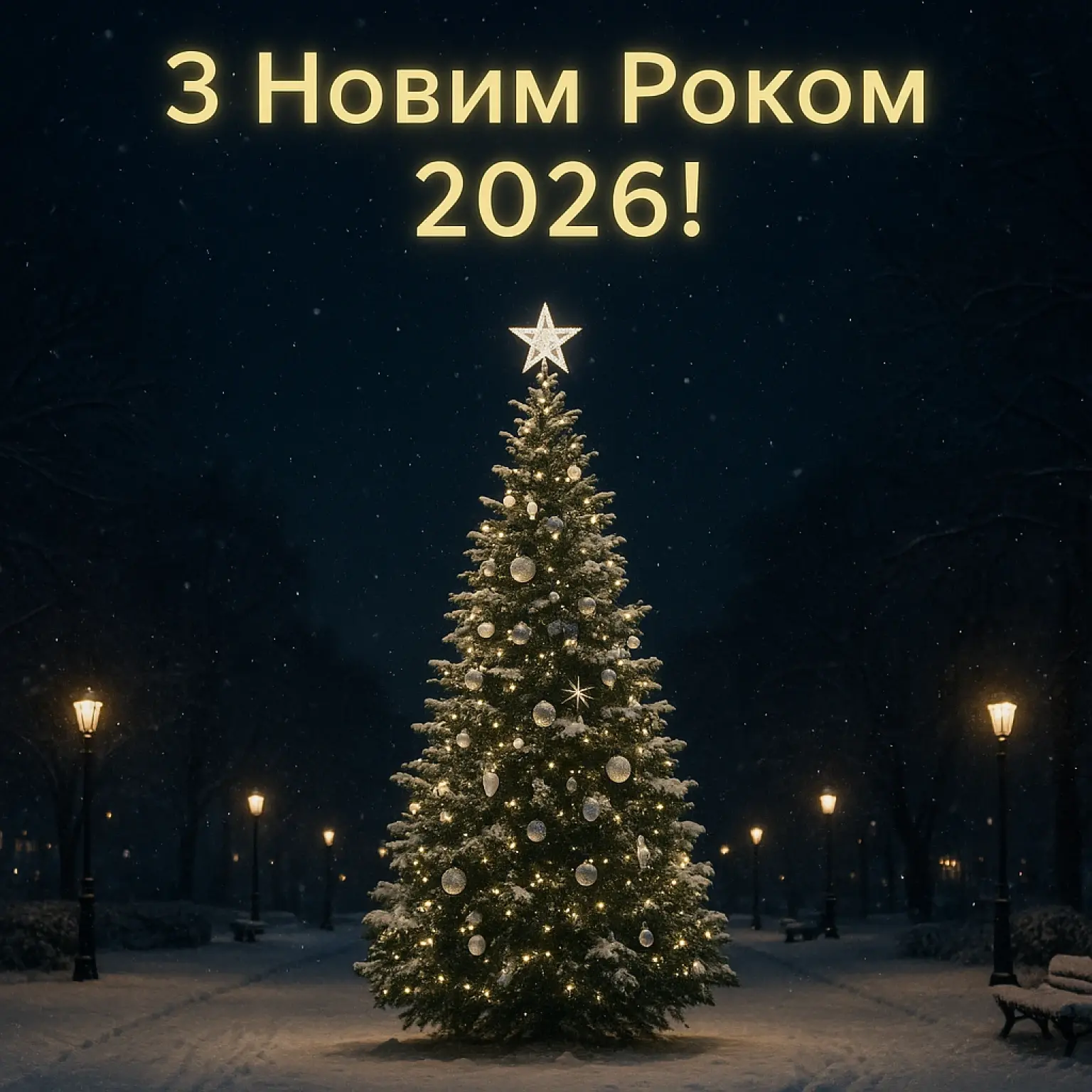 Привітання з новим роком 2026