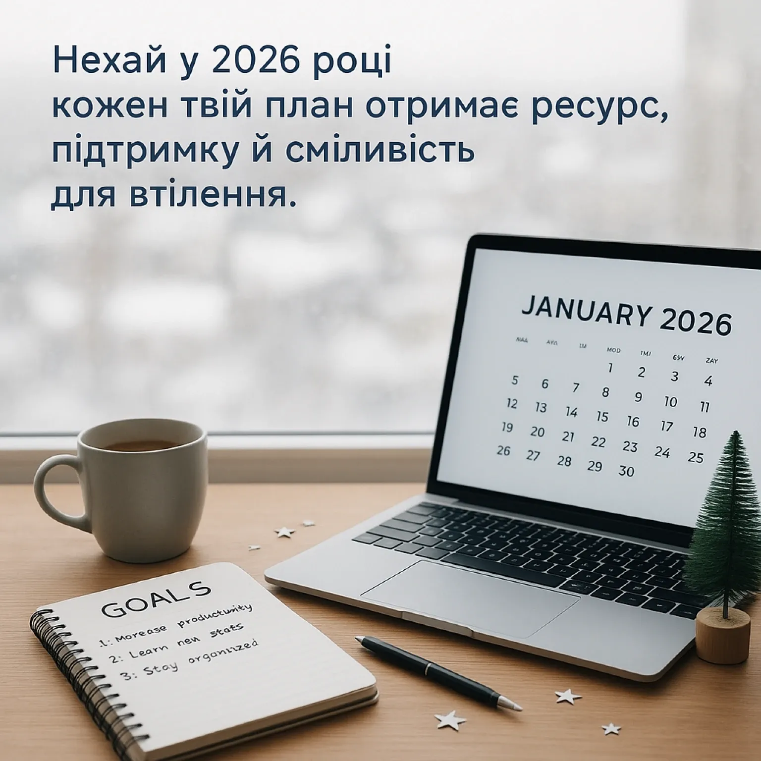 Привітання з новим роком 2026