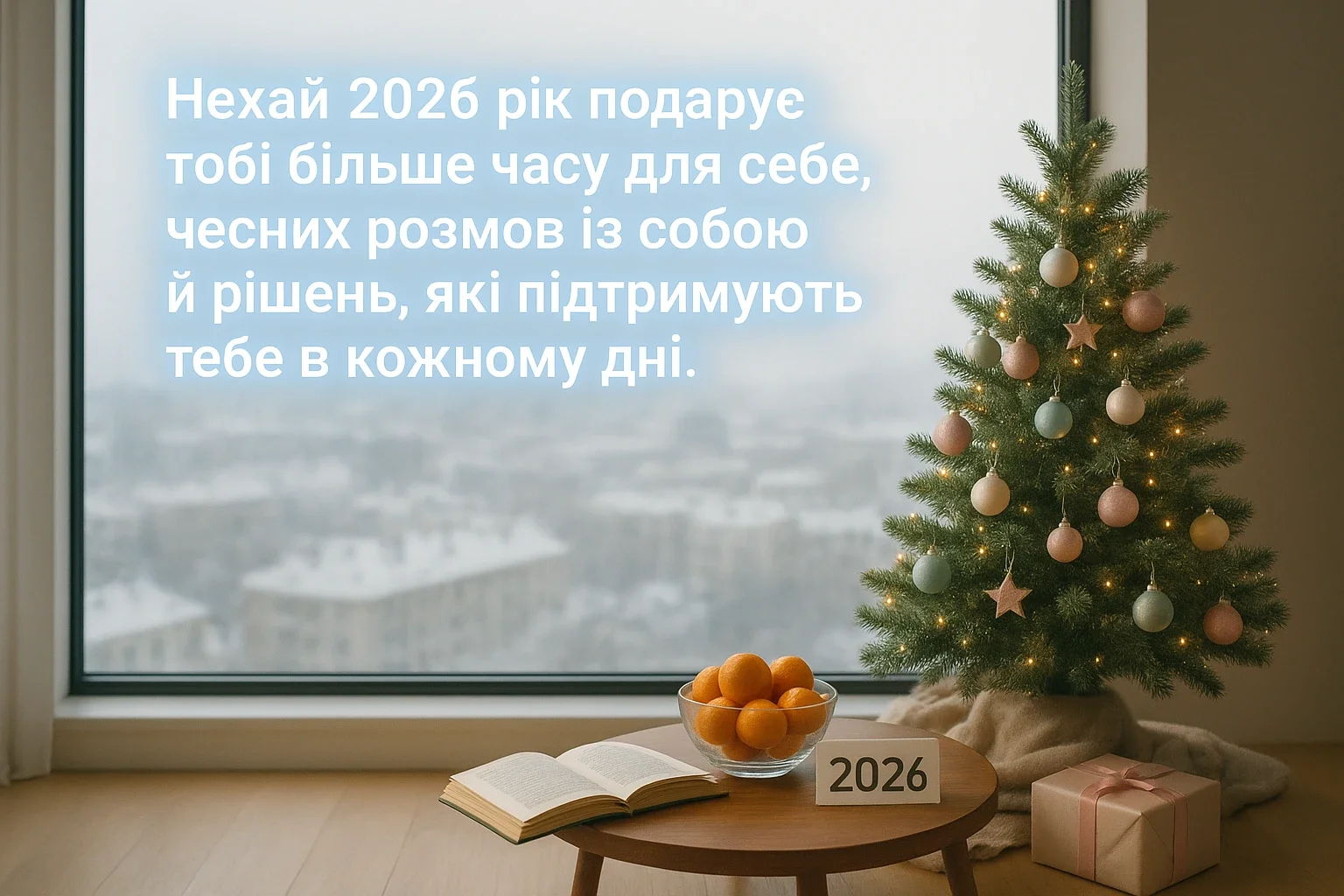 Привітання з новим роком 2026