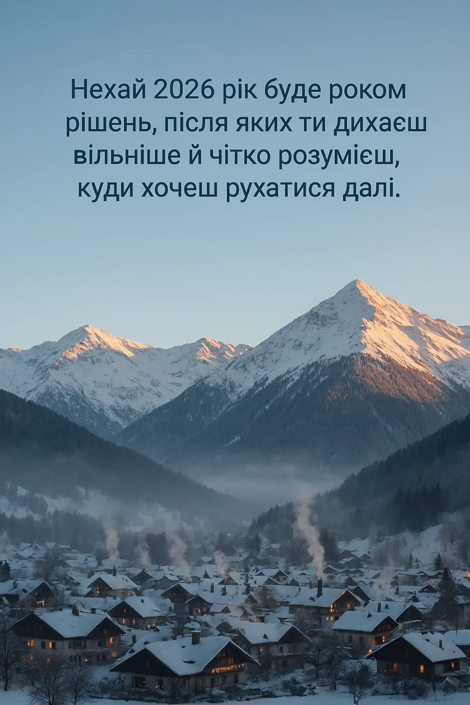 Привітання з новим роком 2026