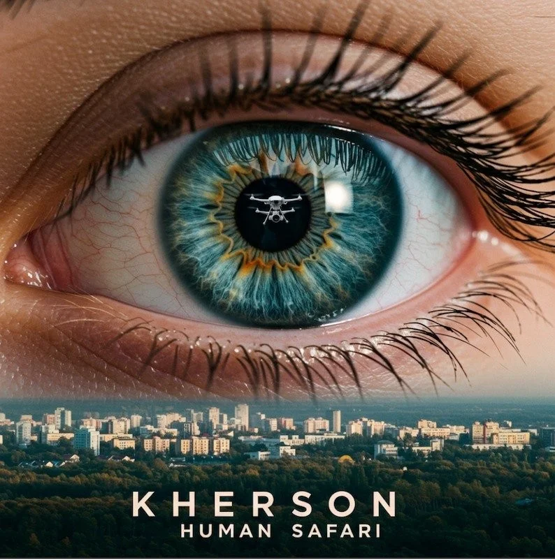 Всесвітня акція “Stop Human Safari/Save Kherson”: фільм про атаки РФ покажуть у 50 містах
