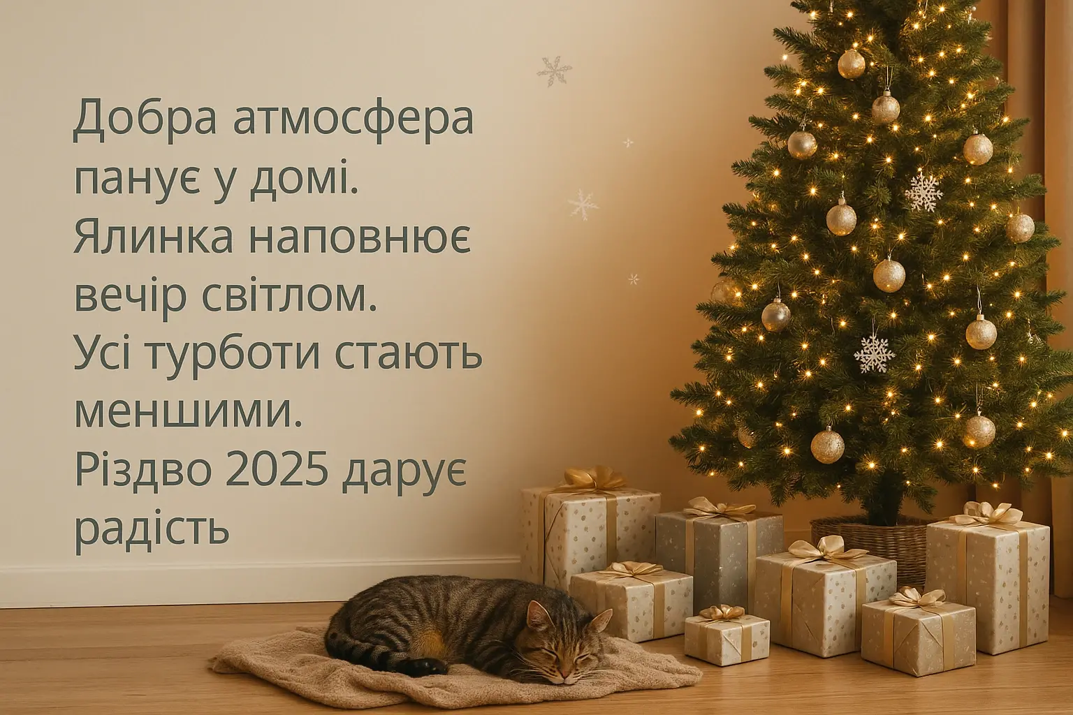 привітання з різдвом 2025