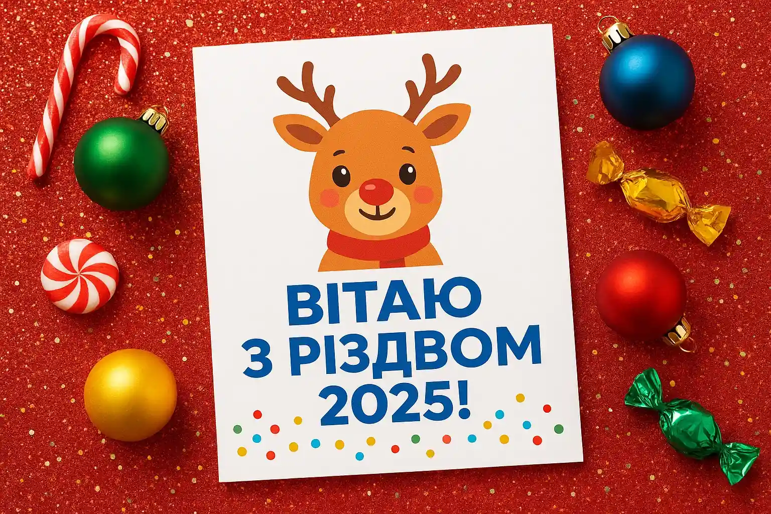 привітання з різдвом 2025