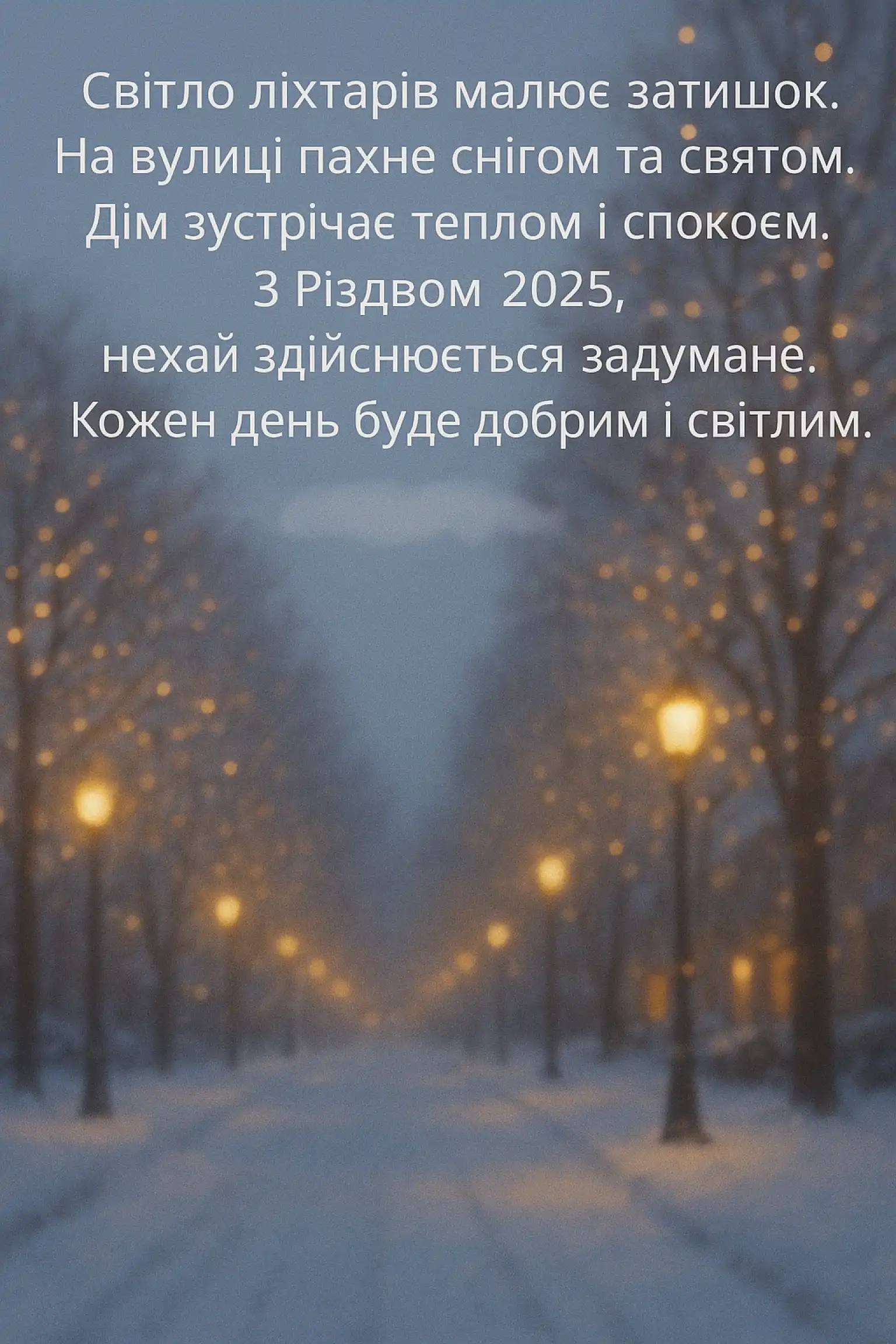 привітання з різдвом 2025