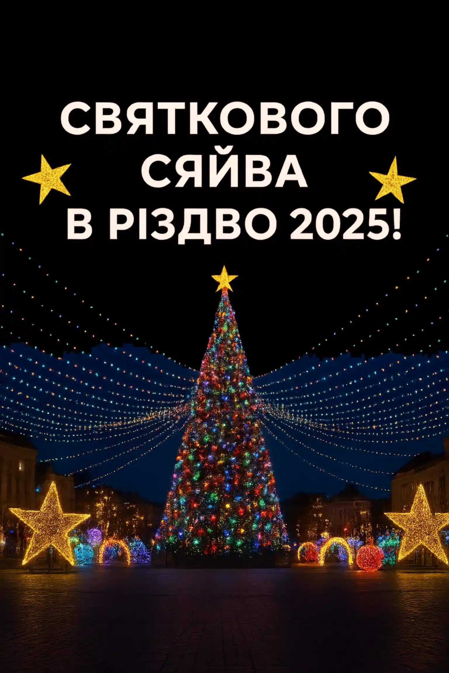 привітання з різдвом 2025