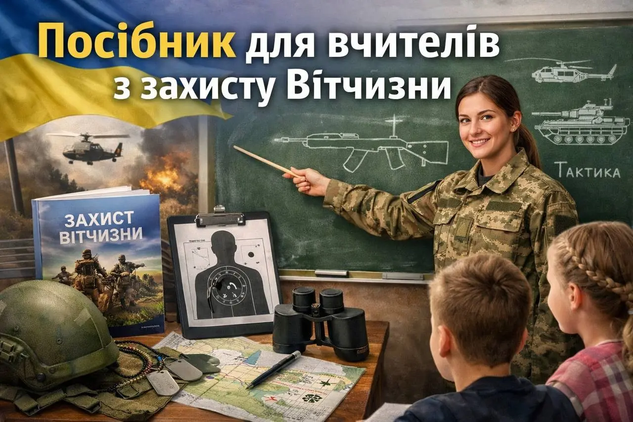 Посібник для вчителів: нові сценарії уроків для курсу «Захист України»