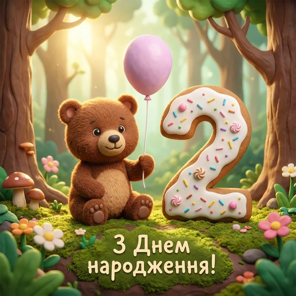 з днем народження 2 роки