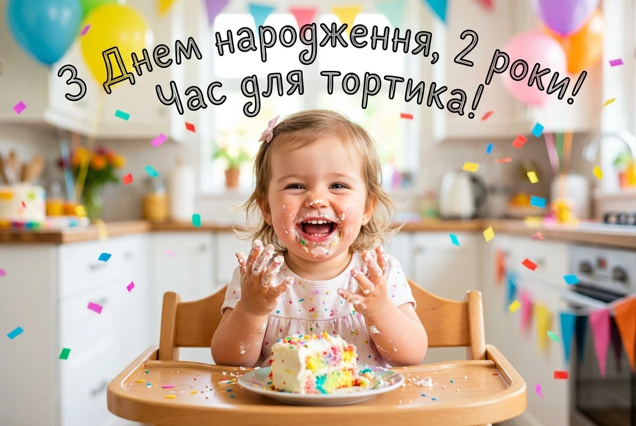 з днем народження 2 роки