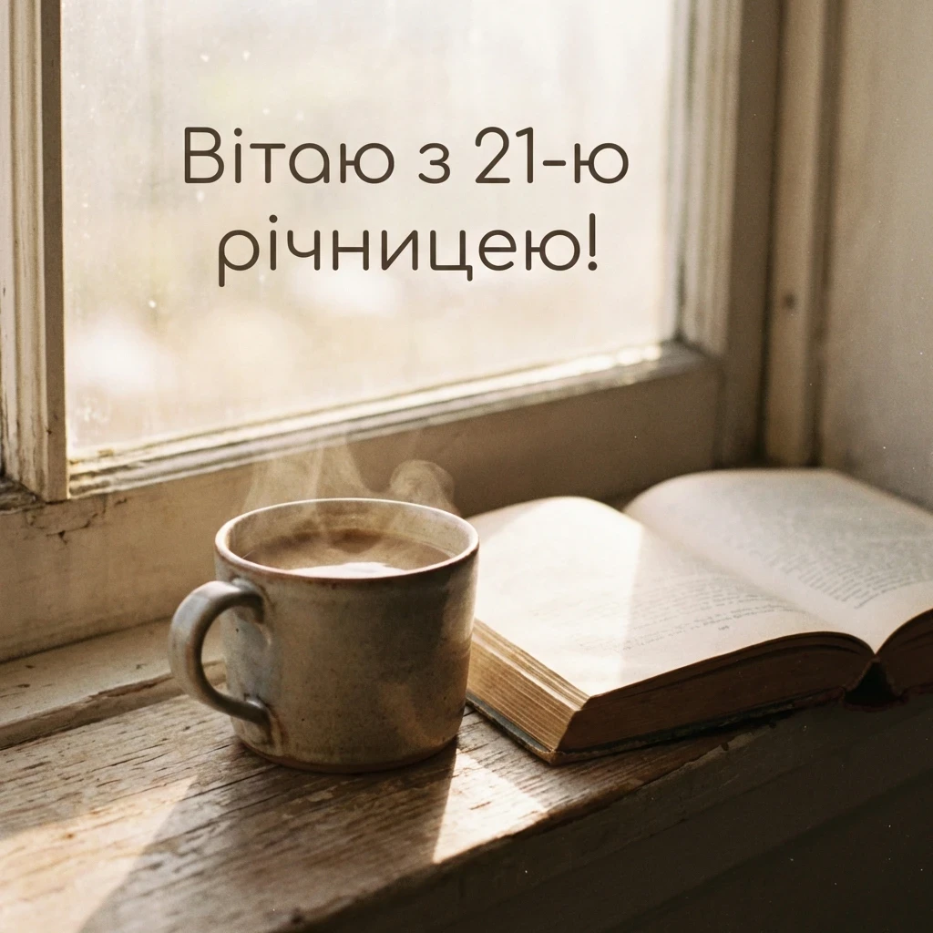 21 рік весілля привітання дружині