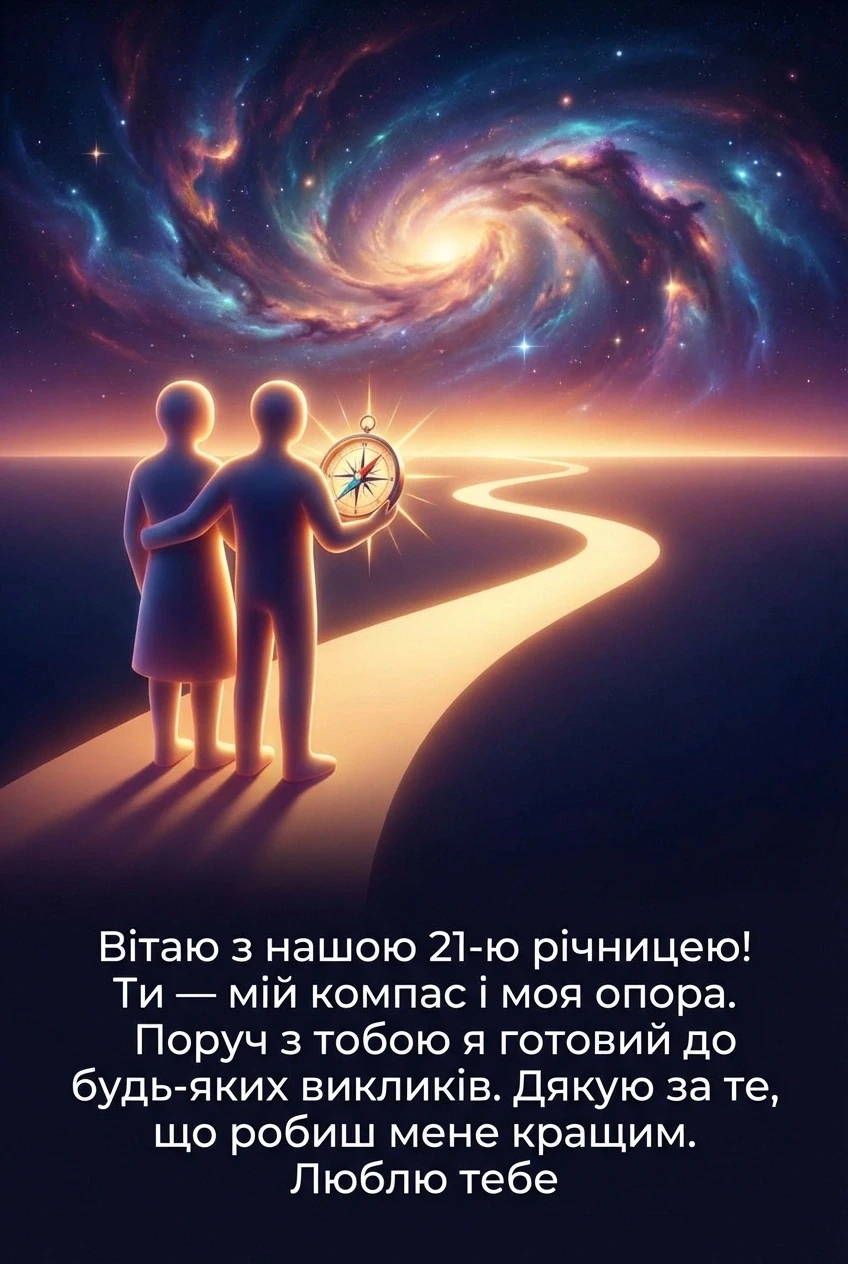 21 рік весілля привітання дружині