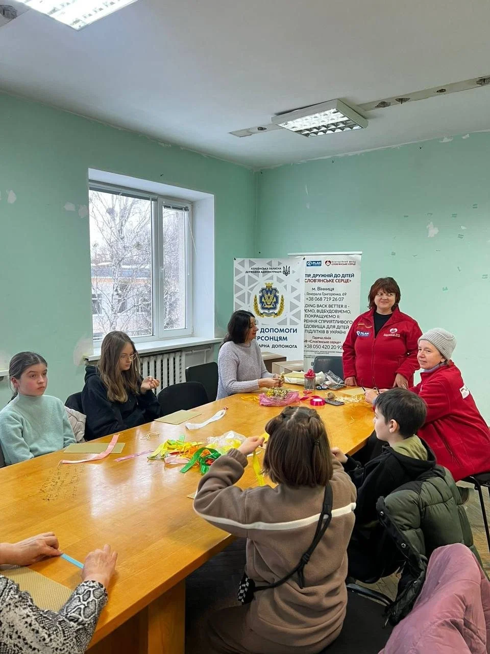 Майстер-клас для херсонських переселенців: творчий відпочинок у Вінниці