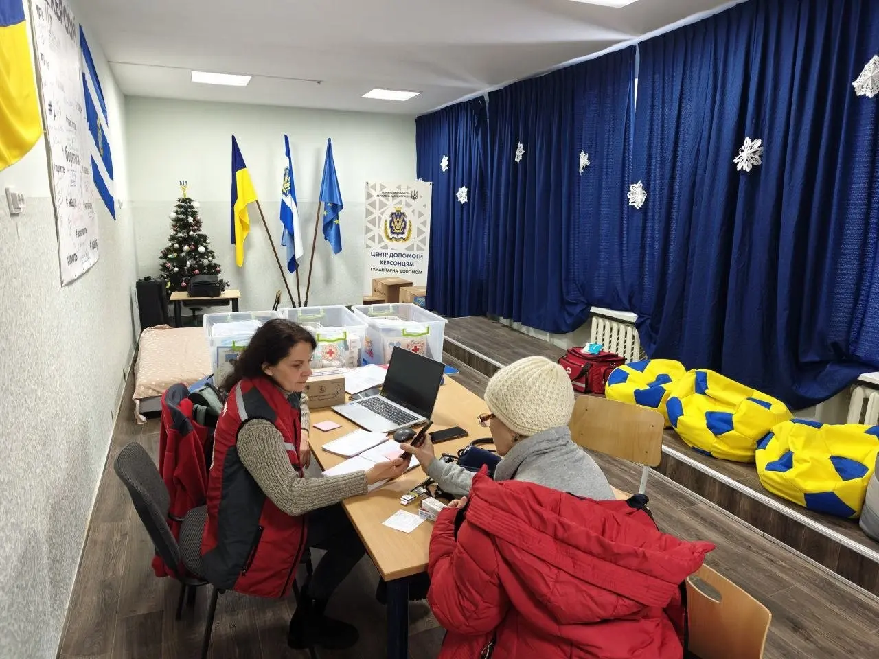 Турбота про здоров’я в евакуації: у Хмельницькому херсонські переселенці пройшли медогляд