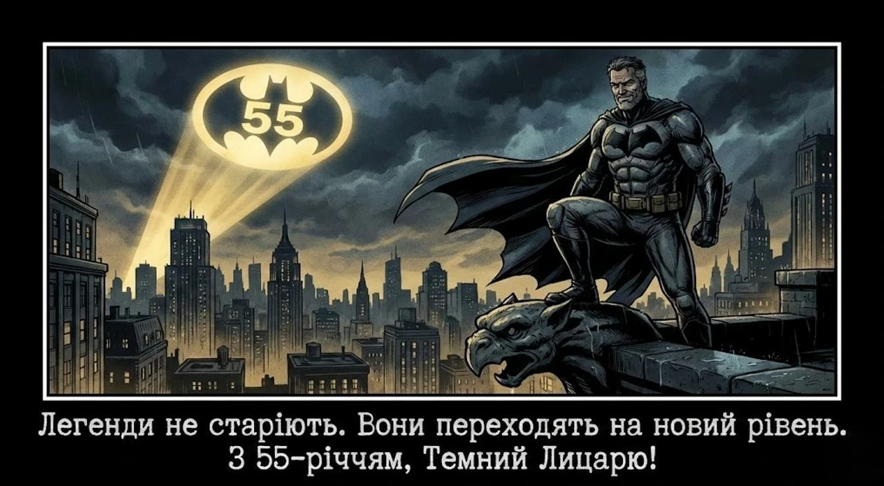 Привітання з ювілеєм у 55 років