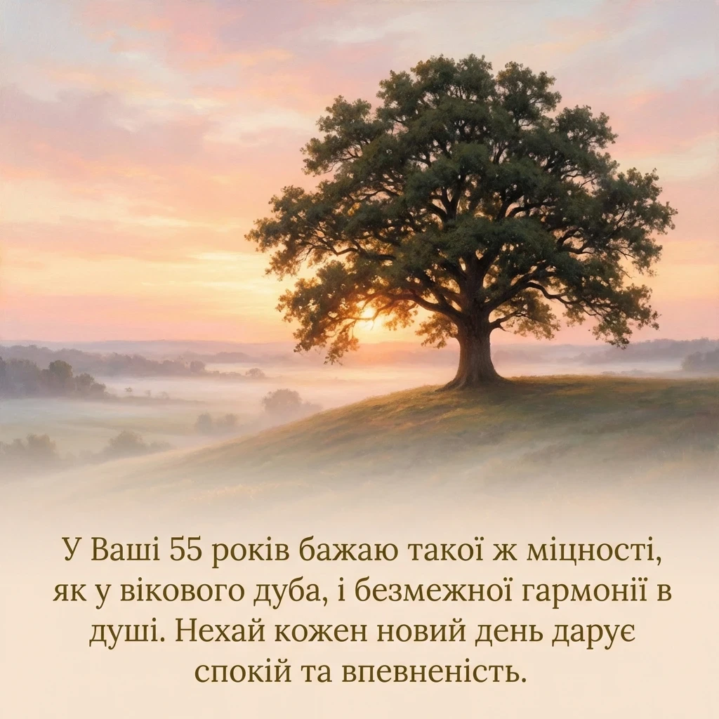 з ювілеєм 55