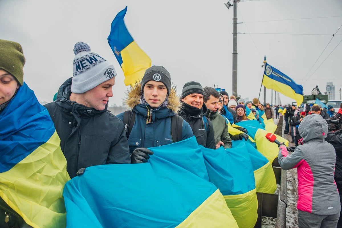 Незламна єдність: як Херсон відзначає День Соборності