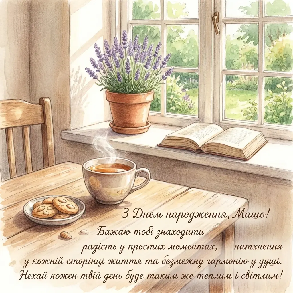 з днем народження маша