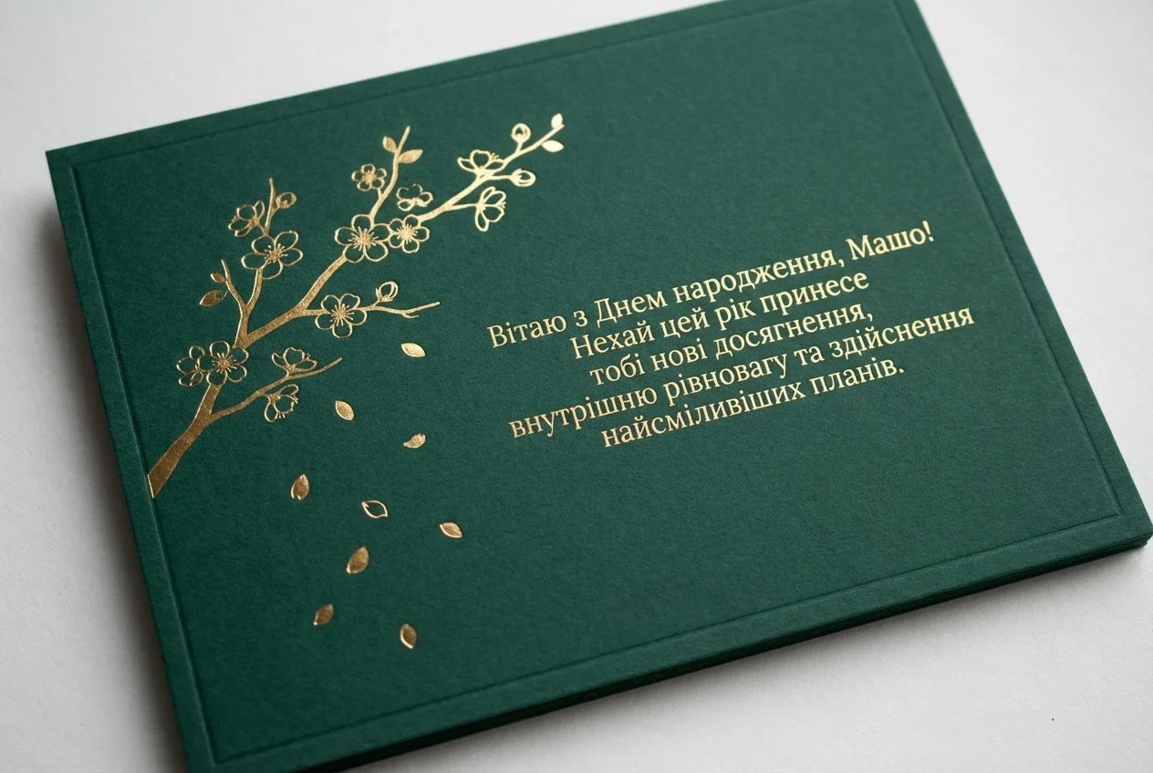 з днем народження маша