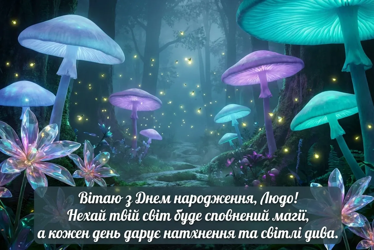 з днем рождения люда