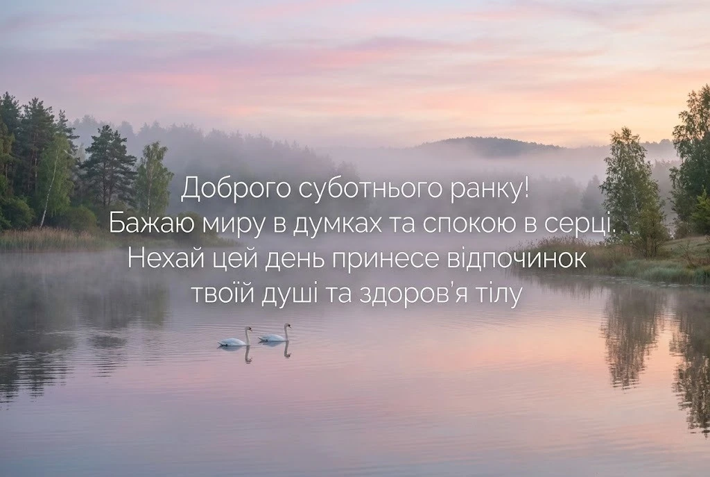 Доброго суботнього ранку: найкращі картинки та душевні листівки для гарного вихідного