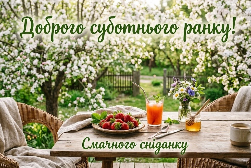 Доброго суботнього ранку: найкращі картинки та душевні листівки для гарного вихідного