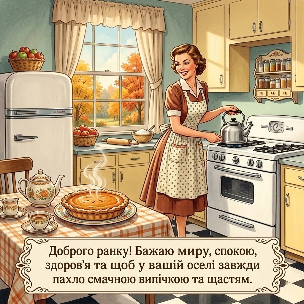 Осіннього доброго ранку: найтепліші побажання та затишні листівки для душевного початку дня