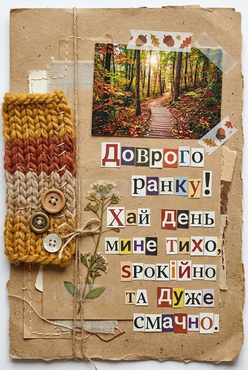 Осіннього доброго ранку: найтепліші побажання та затишні листівки для душевного початку дня