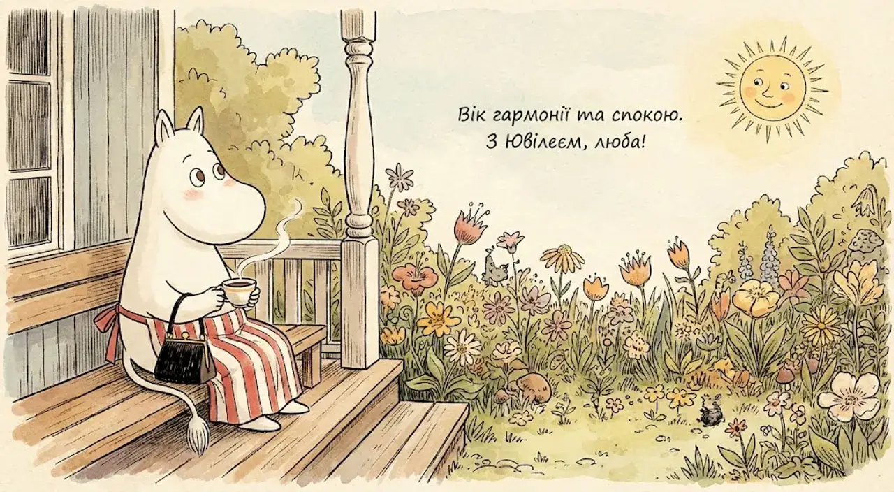 Привітання з ювілеєм жінці на 45 років
