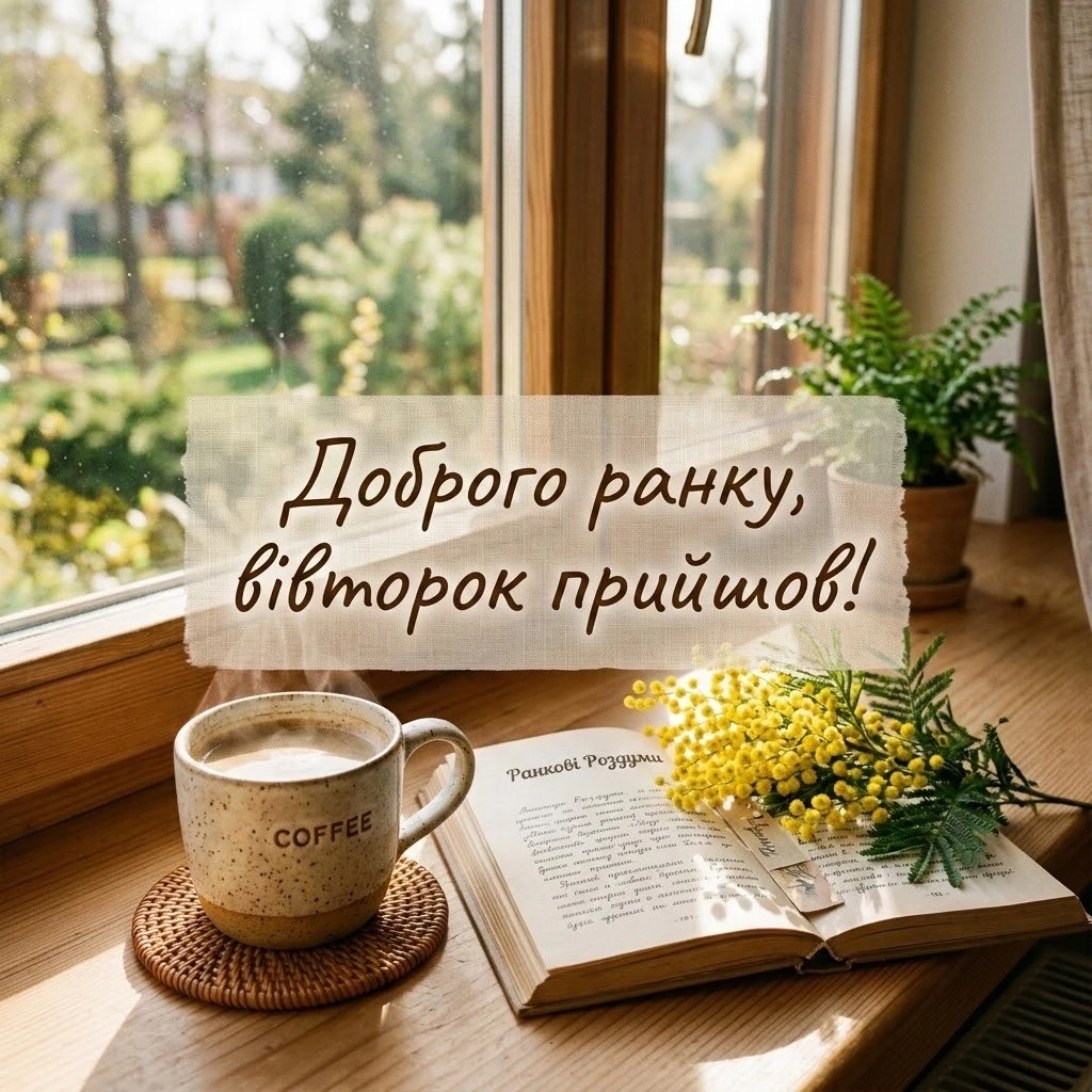 Доброго ранку, гарного вівторка: красиві картинки для чудового настрою