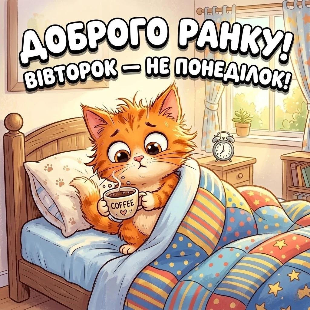 Доброго ранку, гарного вівторка: красиві картинки для чудового настрою
