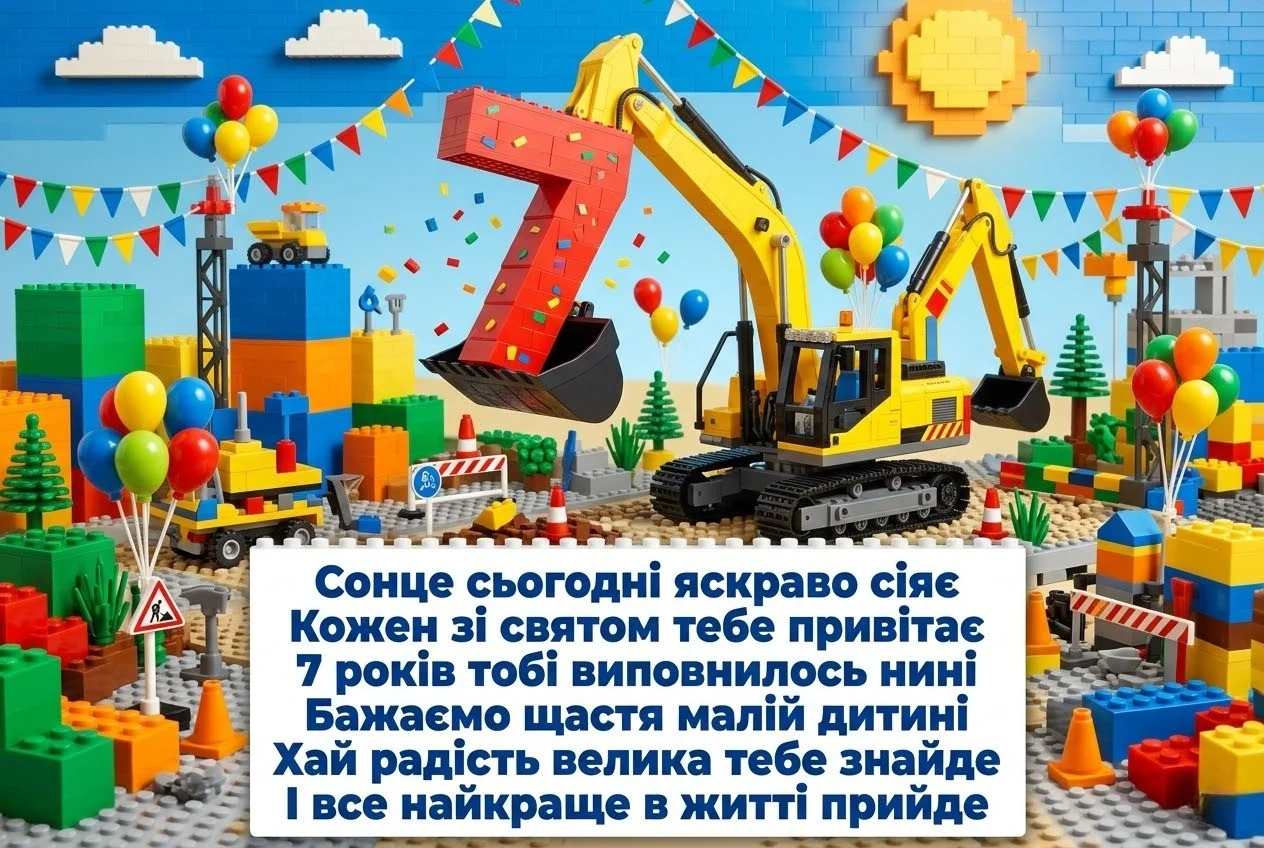 7 років хлопчику: зворушливі вітання у віршах та прозі