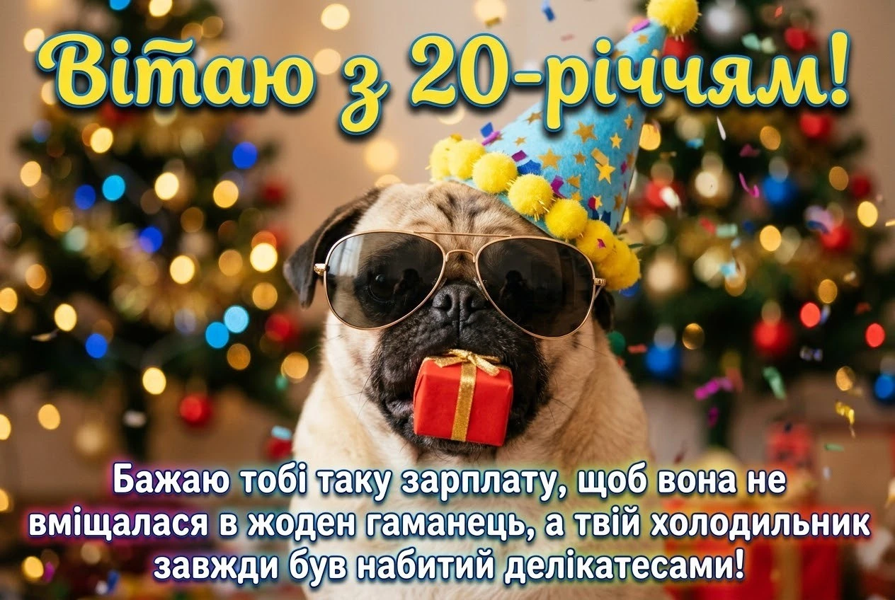 З днем народження, 20 років! Добірка щирих побажань для справжнього чоловіка