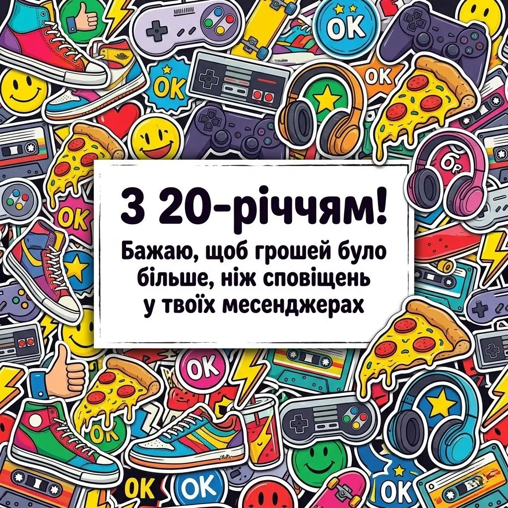 З днем народження, 20 років! Добірка щирих побажань для справжнього чоловіка