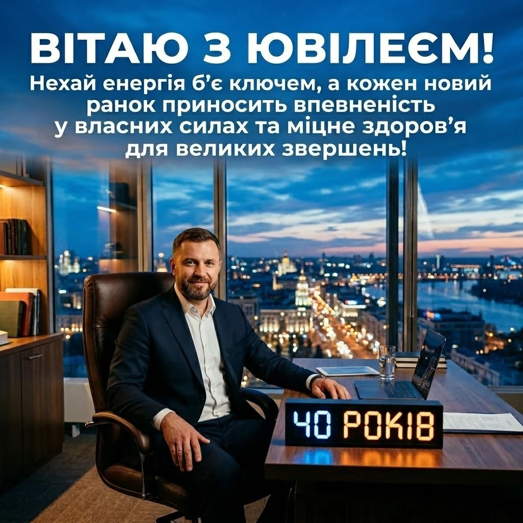 Привітання з днем народження з ювілеєм 40 років: найкращі побажання