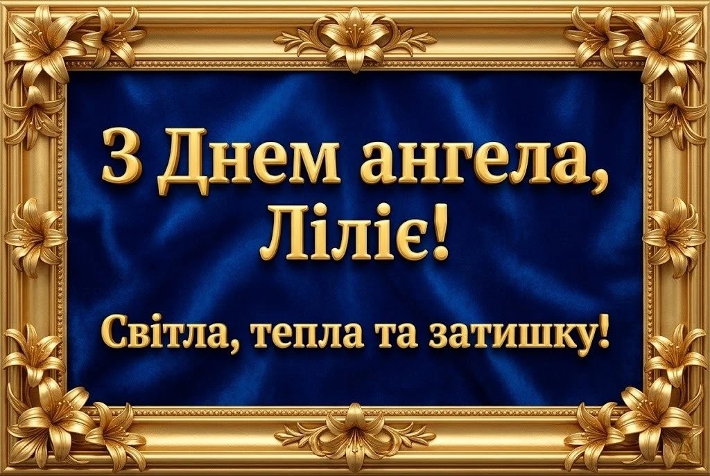 День ангела Лілії 2026: найкрасивіші побажання для іменинниці
