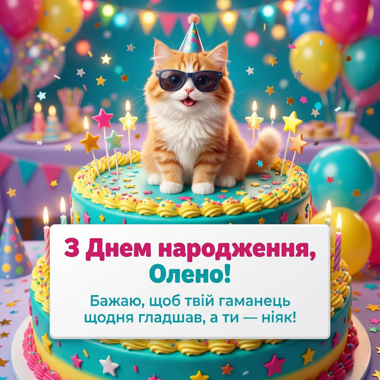 З днем народження, Олено: підбірка вітань, що дарують натхнення та посмішку