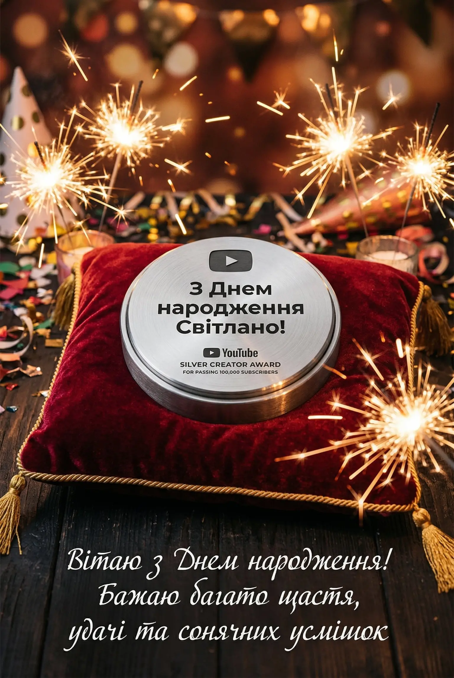 Світлано, сяй в ефірі життя! Підбірка яскравих привітань до іменин