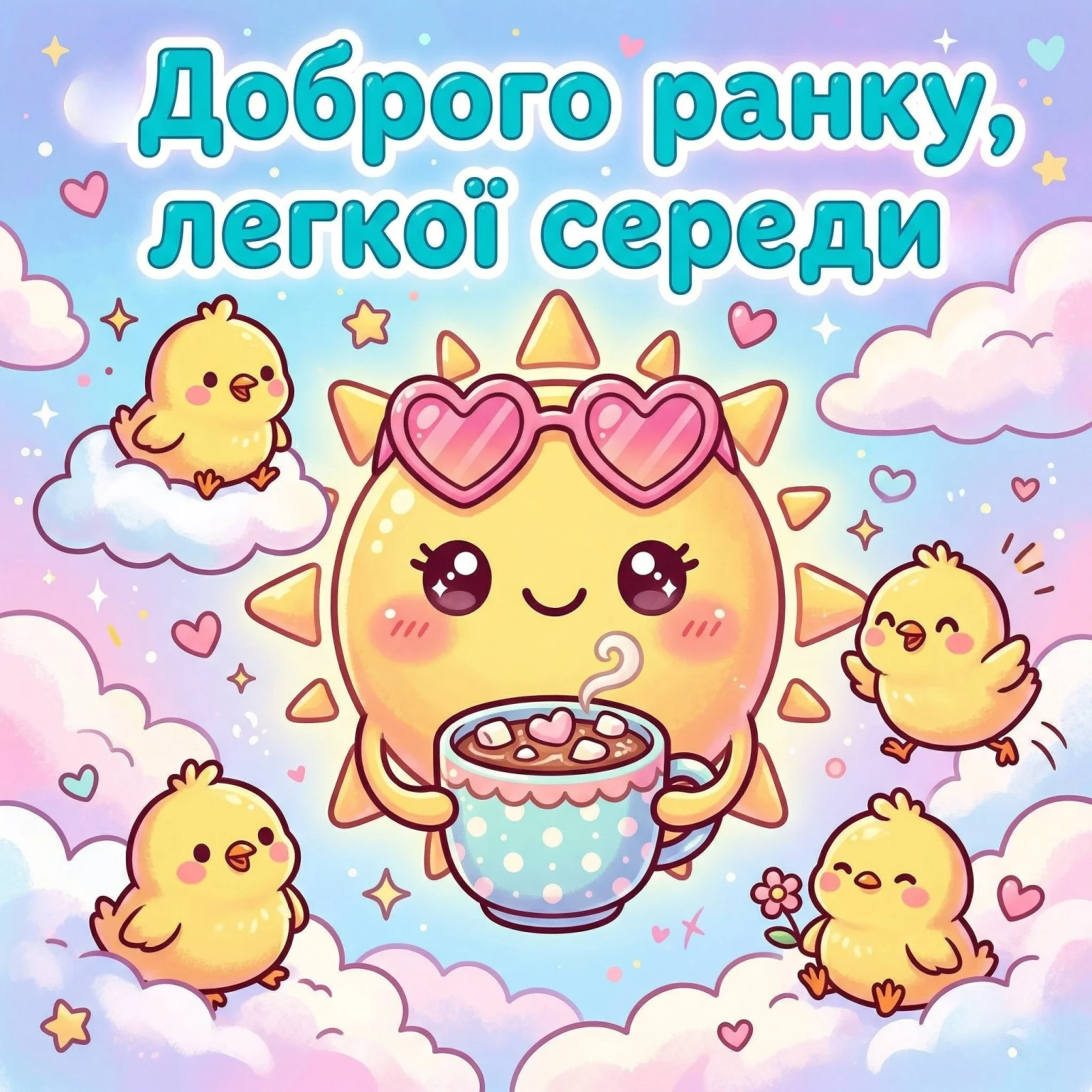 Доброго ранку середа: найкращі картинки та душевні листівки для гарного настрою
