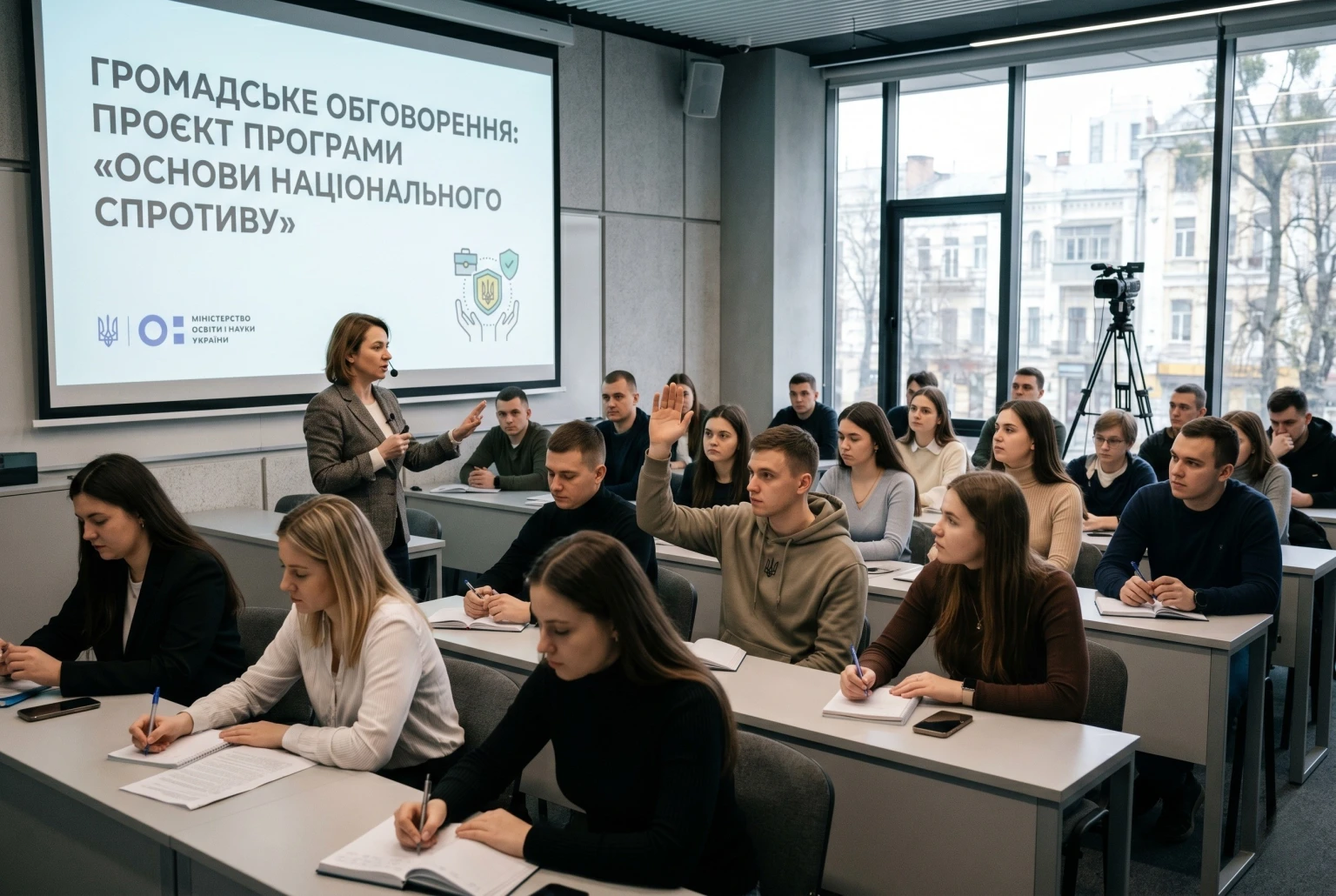 В українських закладах вищої освіти запровадять нову дисципліну з національного спротиву