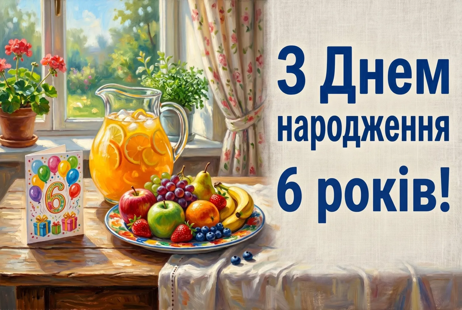 Щирі привітання з 6-річчям для хлопчиків та дівчаток: велика добірка