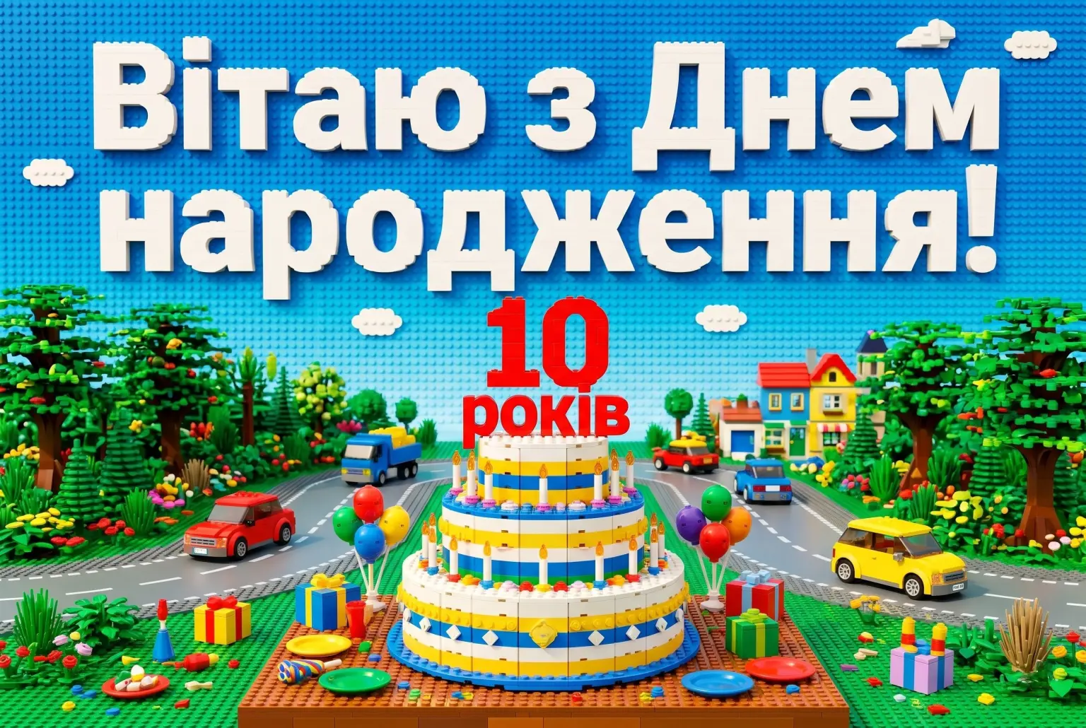 10 років — перший серйозний ювілей: привітання для сина, друга та племінника