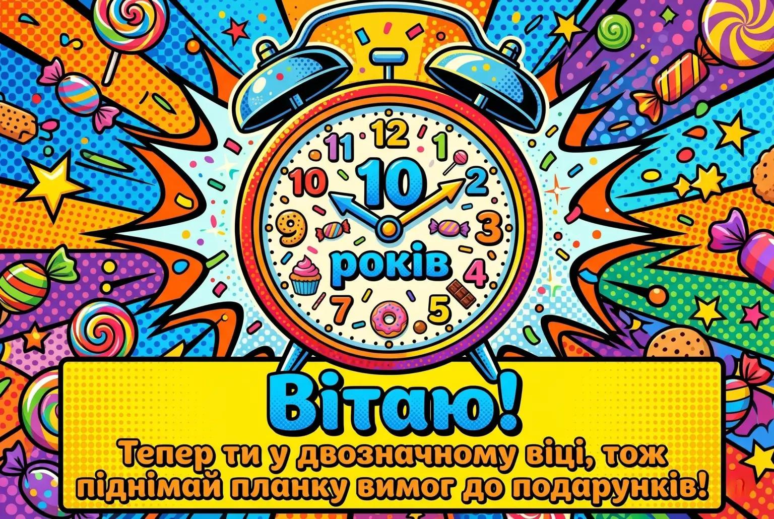 10 років — перший серйозний ювілей: привітання для сина, друга та племінника